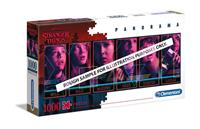 Clementoni Stranger Things Panorama Puzzle Characters