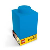 Euromic LEGO Classic Silicone Brick 1000% night light with LEDlite- BLUE