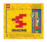 Euromic LEGO Classic Sketchbook Set "IMAGINE" with mini figurine packed in Kleur box