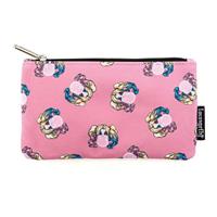 Loungefly DC Harley Quinn Bubble Gum Nylon Pouch