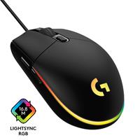logitech G203 LIGHTSYNC Gaming Mouse Black