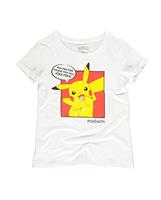 Difuzed Pokémon Ladies T-Shirt Pika Pika Size S