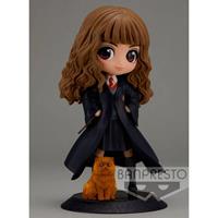 Banpresto Harry Potter Q Posket Mini Figure Hermione Granger with Crookshanks 14 cm