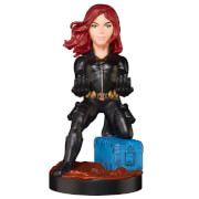 Cable Guys Marvel Gameverse Collectable Black Widow 8 Inch Cable Guy Controller and Smartphone Stand