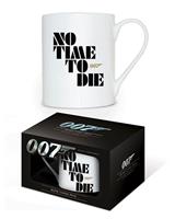 James Bond 007 Tasse No Time To Die Farbe: Weiss. Material: Porzellan. In toller Verpackung. 152 x 101,5 cm - PYRAMID