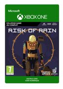 Microsoft Risk of Rain. Game-editie: Standaard, Platform: Xbox One, Multiplayer modus, ESRB-beoordeling: 10 jaar en ouder, PEGI-classificatie: 7, Ontwikkelaar: Hopoo Games, Verschijningsdatum: 30/08/2