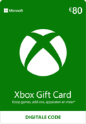 microsoft Xbox Giftcard€80