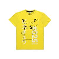 Difuzed Pokémon T-Shirt Shocked Pika Size M