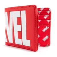 Loungefly Marvel Logo Red Bi-Fold Wallet