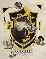 FaNaTtik Harry Potter Art Print Hufflepuff 36 x 28 cm