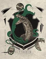 FaNaTtik Harry Potter Art Print Slytherin 36 x 28 cm