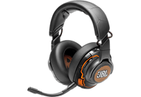 JBL Quantum ONE | Over-Ear-Gaming-Headset Mit USB-C/3,5mm Kabel - JBL 9.1 Surround Sound & Aktives Noise-Cancelling - PS4/XBOX/Switch/PC Kompatibel