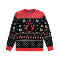 Difuzed Assassins's Creed Knitted Christmas Sweater Logo Size S