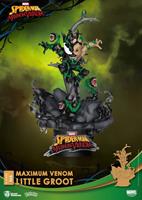 Beast Kingdom Toys Marvel Comics D-Stage PVC Diorama Maximum Venom Little Groot 16 cm