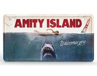Doctor Collector Jaws Metal Sign Movie Poster