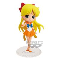 Banpresto Sailor Moon Eternal The Movie Q Posket Mini Figure Super Sailor Venus Ver. A 14 cm