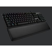 logitechgaming G513 Carbon GX Kabelgebunden Gaming-Tastatur US-Englisch, QWERTY Karbon