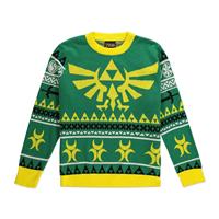 Difuzed Legend of Zelda Knitted Christmas Sweater Hyrule Bright Size XL