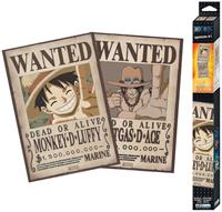 One Piece - Wanted Luffy & Ace Poster