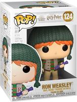 Funko POP Harry Potter Holiday (124) - Ron Weasley, 15 cm