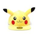 Pokemon - Pikachu Plush with Ears Snapback Baseball Cap (Yellow/Black)