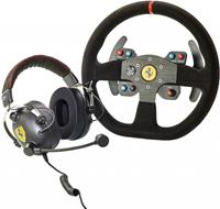 thrustmaster Ferrari Race Kit with Alcantara Lenkrad Add-On USB PC, PlayStation 4, PlayStation 3, Xb