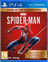 siee Marvel's Spider-Man - Game of the Year Edition - Sony PlayStation 4 - Action/Abenteuer - PEGI 16