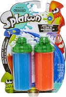 Jakks Pacific World of Nintendo - Splatoon Splatter Shot Ink Blaster Soaker Refill 2-Pack (Blue/Orange)