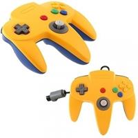 Teknogame Nintendo 64 Controller Blauw/Geel ()