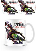Hole in the Wall Spider-Man Miles Morales Mug - Break Through