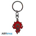 Abystyle World of Warcraft - Horde Metal Keychain