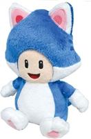NBG Nintendo Toad Cat, Plüschfigur, blau, 24 cm