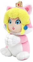 NBG Nintendo Peach Cat Handmagnet-Plüschfigur, rosa, 17 cm