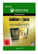 Ubisoft Tom Clancy's Rainbow Six Siege 2670 credits