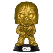 Pop! Star Wars Chewbacca Gold Metallic EXC  Vinyl Figure