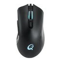 Qpad Dx-120 Fps 12000Dpi Gaming Mouse with RGB Lighting USB Braided (1.8m Cable)
