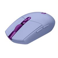 910-006022 Logitech G G305 LIGHTSPEED Wireless Gaming Mouse - Right-hand - Optical - RF Wireless + Bluetooth - 12000 DPI - 1 ms - Lilac