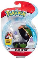 Wicked Cool Toys Pokemon Figure - Litwick + Dusk Ball (Clip 'n' Go)