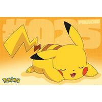 GB eye Pokémon Poster Pack Pikachu Asleep 61 x 91 cm (5)