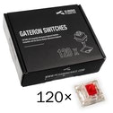 Glorious PC Gaming Race Gateron Red Switches - Linear Silent (120 pieces)