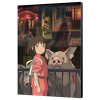 Semic Ghibli Chihiros Reise ins Zauberland Wandbild aus Holz