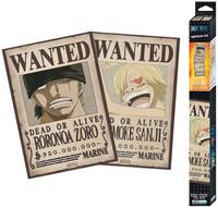One Piece - Wanted Zoro & Sanji Poster