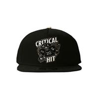 Difuzed Dungeon & Dragons Snapback Cap Critical Hit