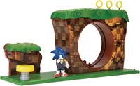 Jakks Pacific SONIC - The Green Hill Zone Spielset, inkl. Sonic Figur 6 cm bunt