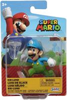 Jakks Pacific Super Mario Mini Action Figure - Ice Luigi