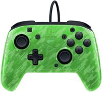 PDP Face-off Deluxe Switch Controller + Audio - Camo Green - Gamepad - Nintendo Switch