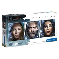 Clementoni The Witcher Panorama Jigsaw Puzzle Faces (1000 pieces)