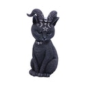 Pawzuph Horned Cat Figurine