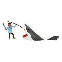 NECA Jaws Toony Terrors Jaws en Quint 44,5 cm Schaal Actiefiguren 2-Pack