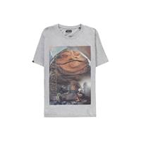 starwars Star Wars - Jabba The Hutt Grey - - T-Shirts